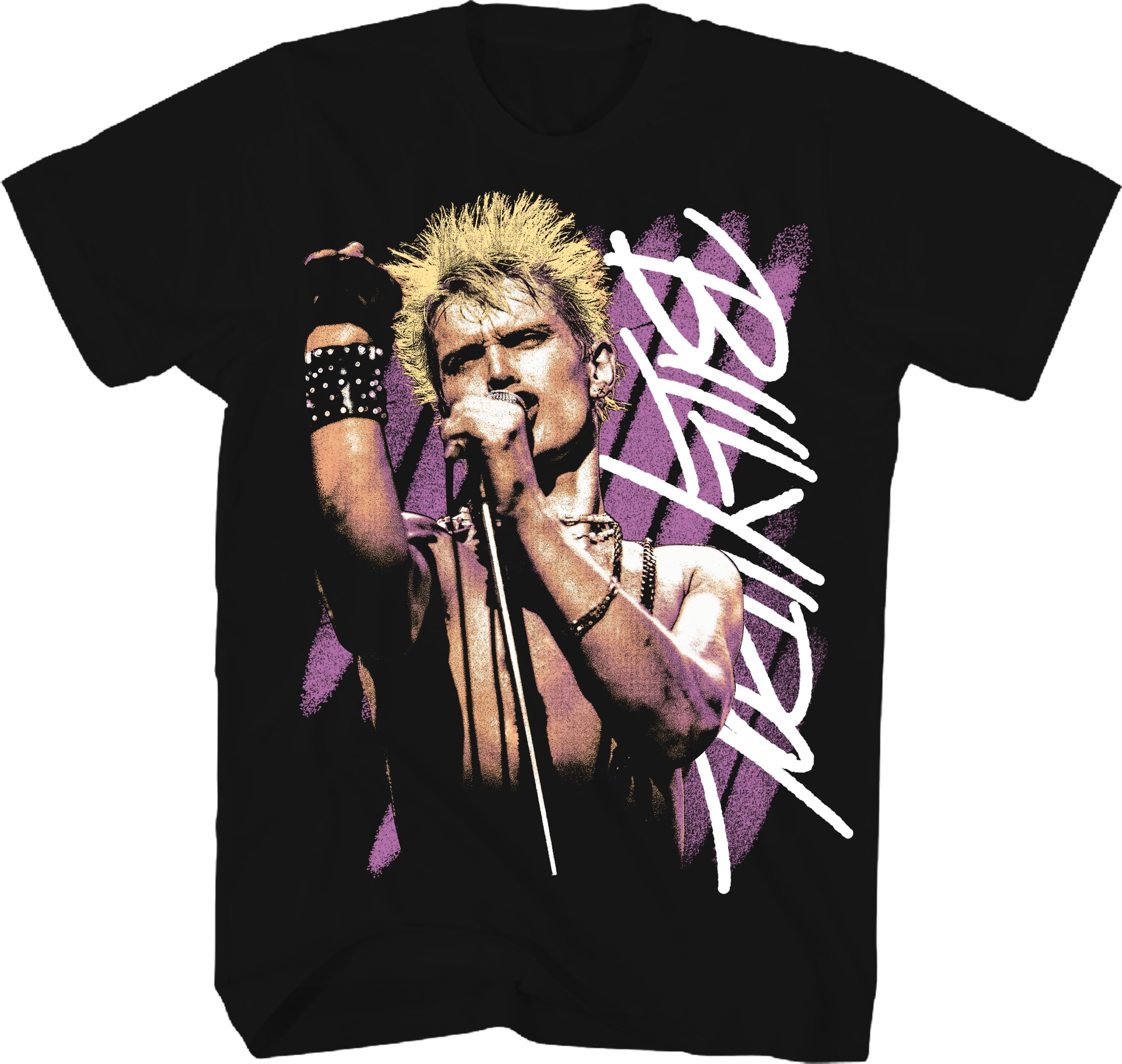 Front & Back More More More Billy Idol T-Shirt