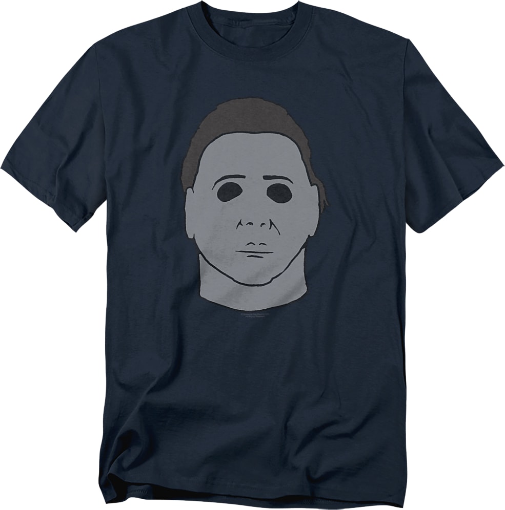Michael Myers Mask Halloween T-Shirt