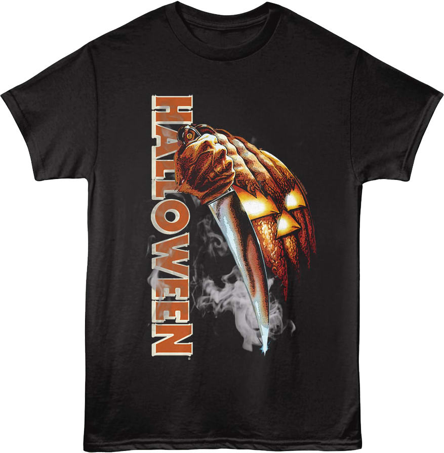 Front & Back The Night He Came Home Halloween T-Shirt