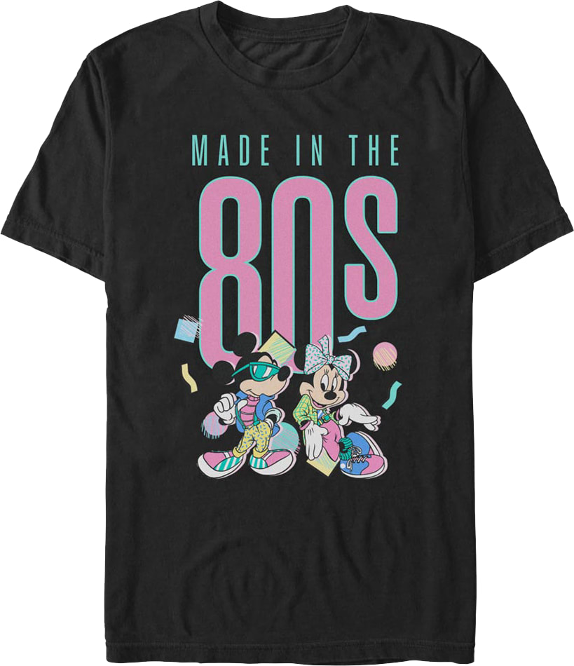Mickey & Minnie Made In The 80s Disney T-Shirt