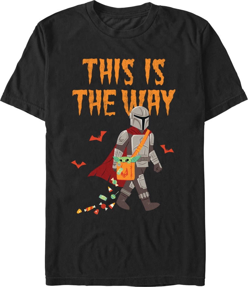 Mandalorian This Is The Way Halloween Star Wars T-Shirt