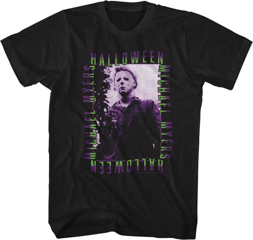 Vintage Michael Myers Photo Halloween T-Shirt
