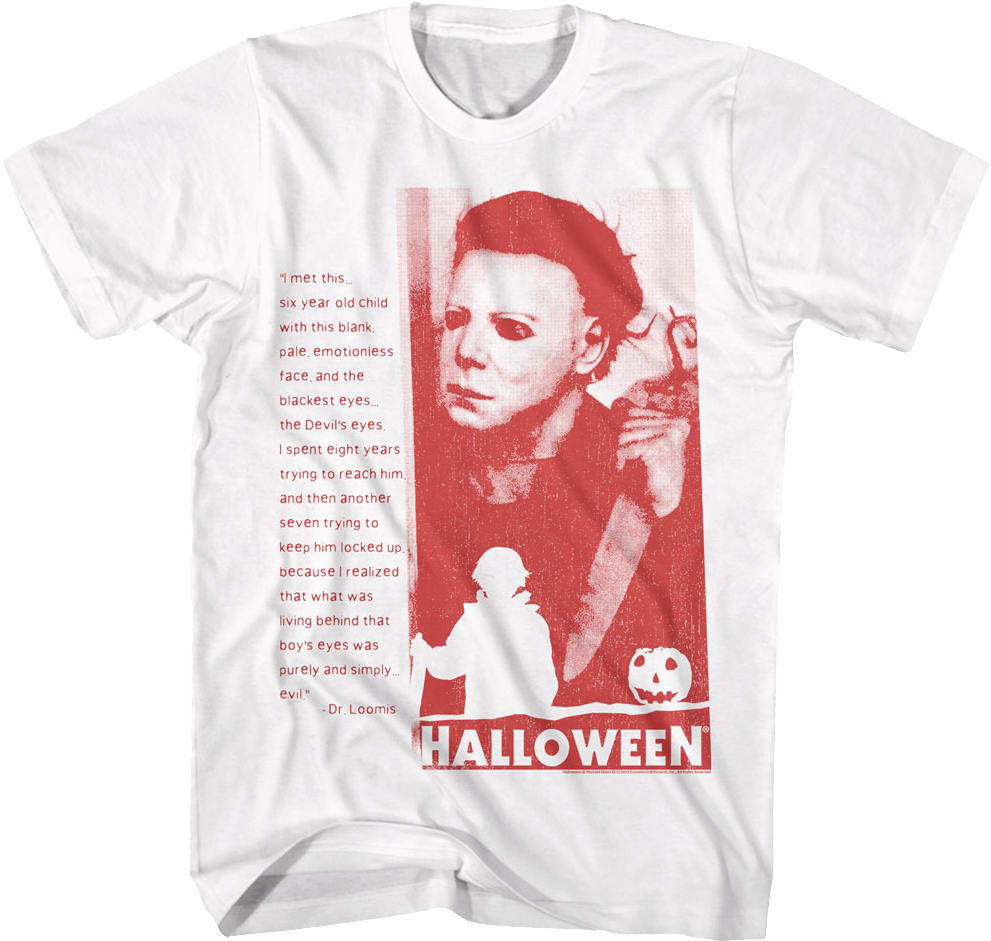 The Devil's Eyes Halloween T-Shirt