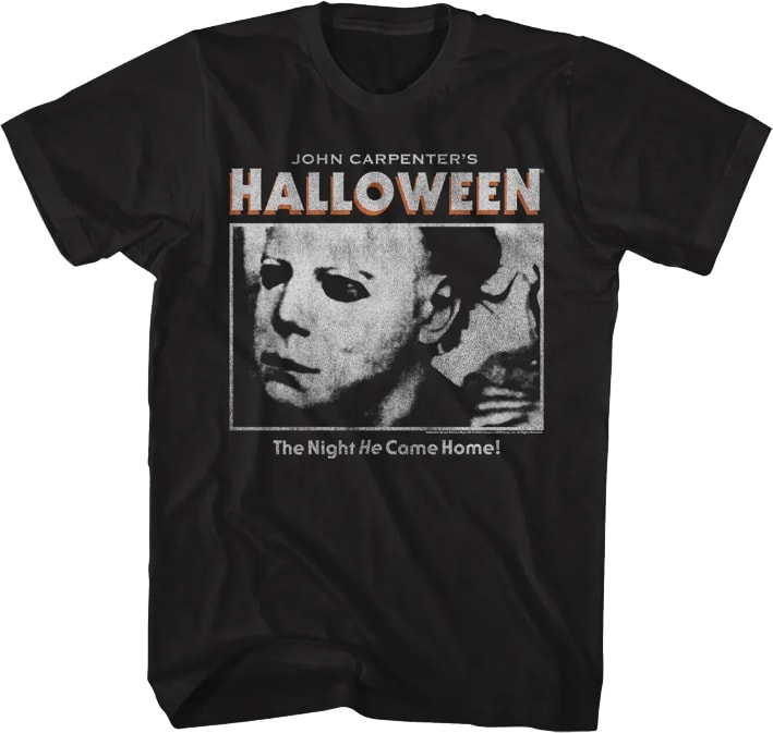 Michael Myers The Night He Came Home Halloween T-Shirt