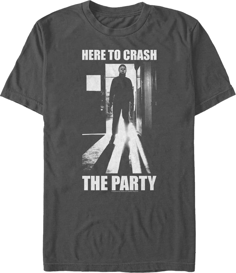 Here To Crash The Party Halloween II T-Shirt