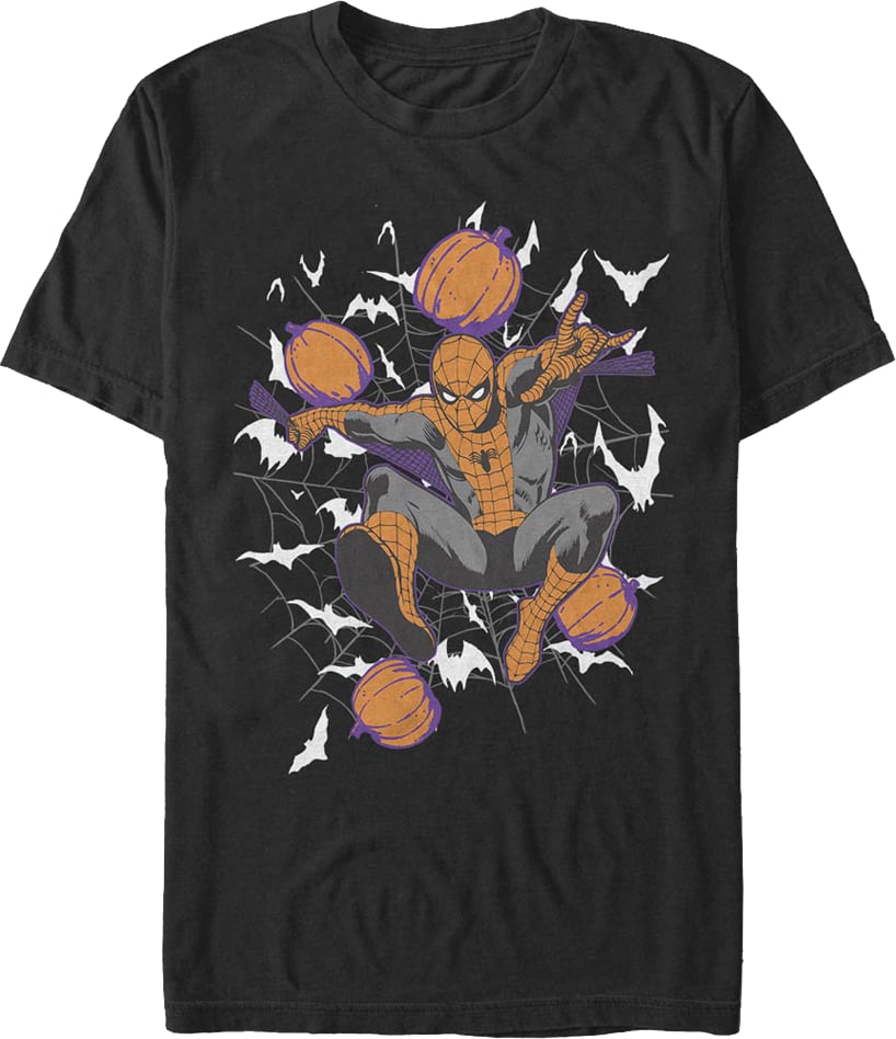 Spider-Man Halloween Marvel Comics T-Shirt