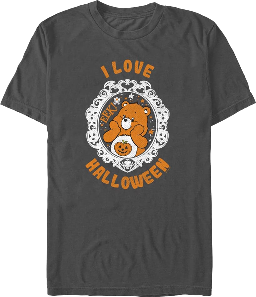 I Love Halloween Care Bears T-Shirt