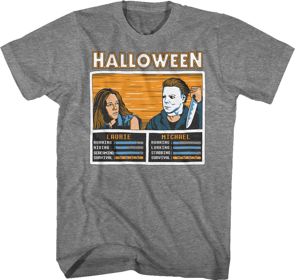 Vintage Laurie vs Michael Halloween T-Shirt