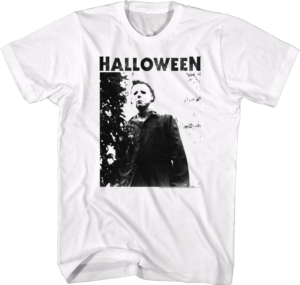 Black And White Shape Halloween T-Shirt