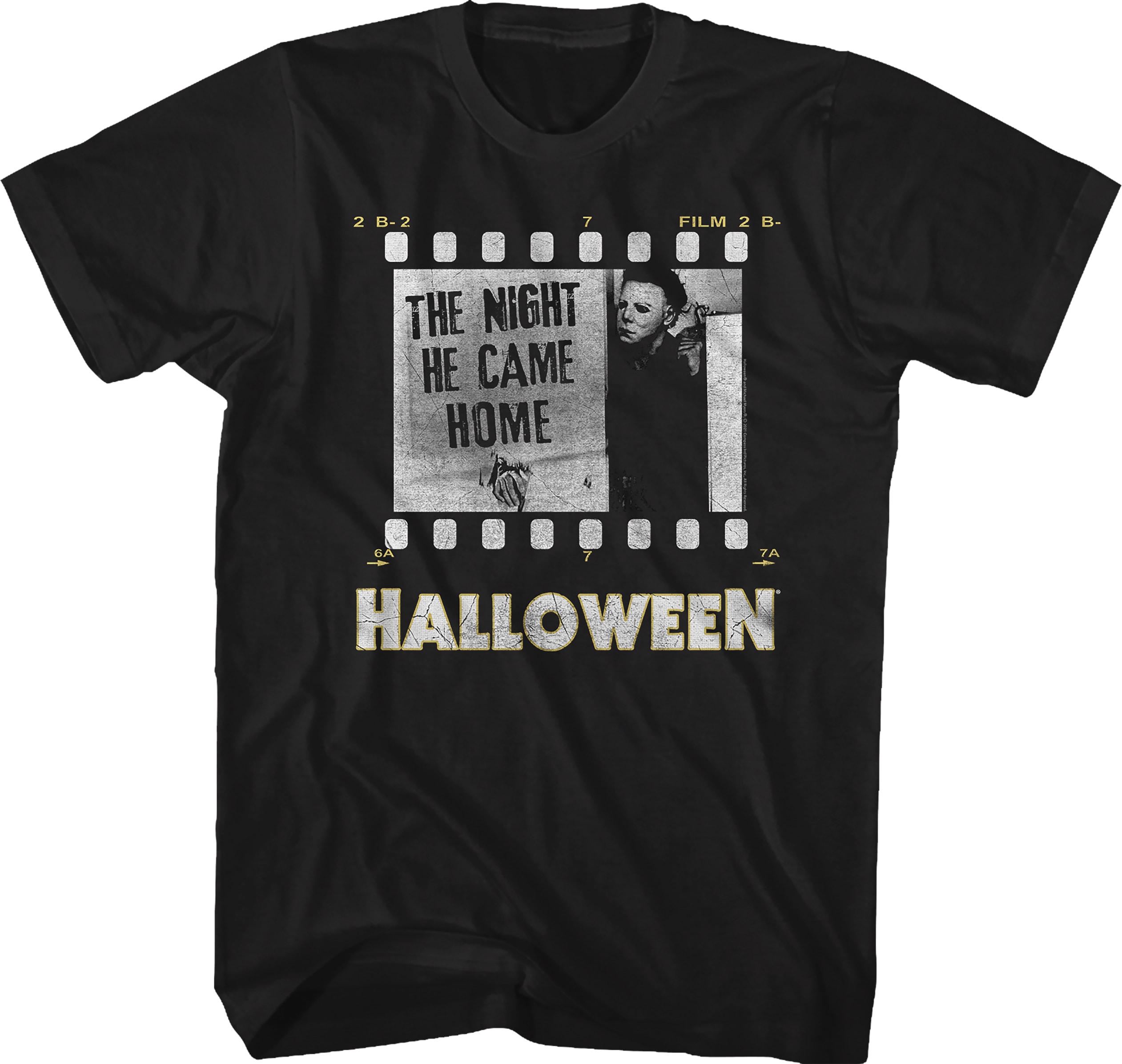 Film Strip Halloween T-Shirt