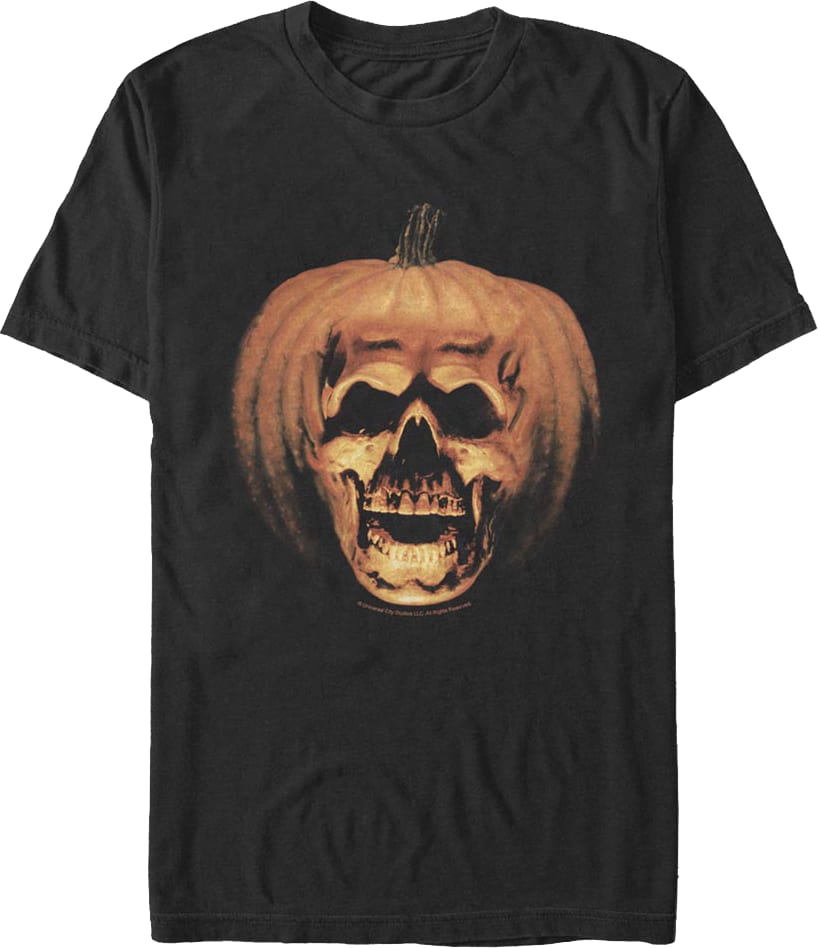 Pumpkin Skull Halloween II T-Shirt