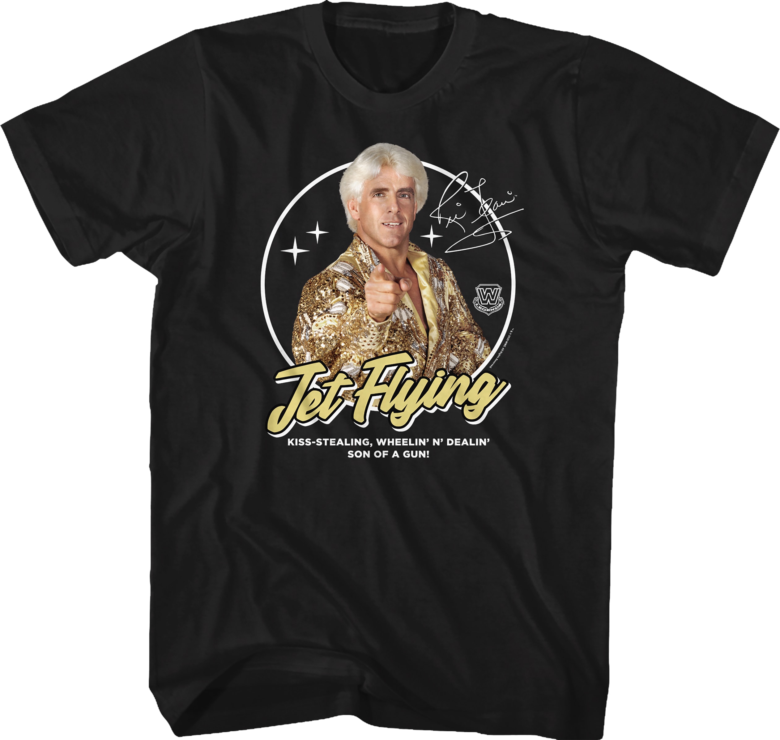 Jet Flying Autograph Ric Flair T-Shirt