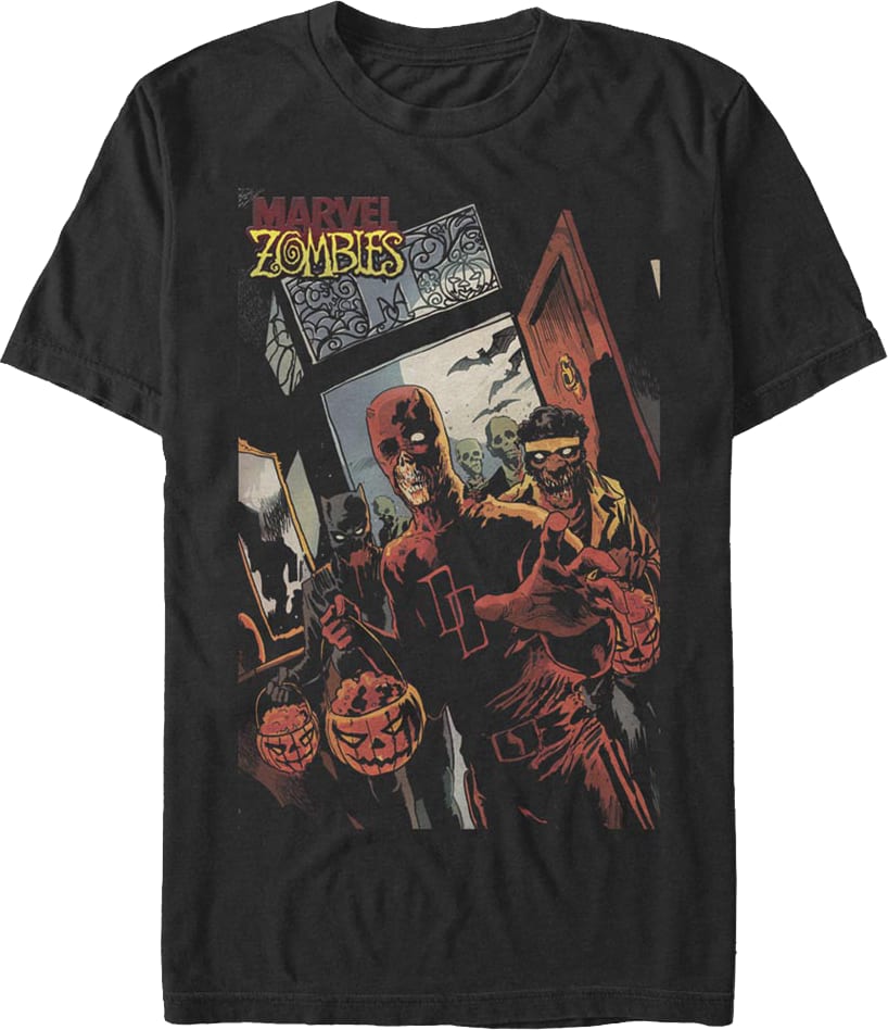 Zombies Halloween Marvel Comics T-Shirt