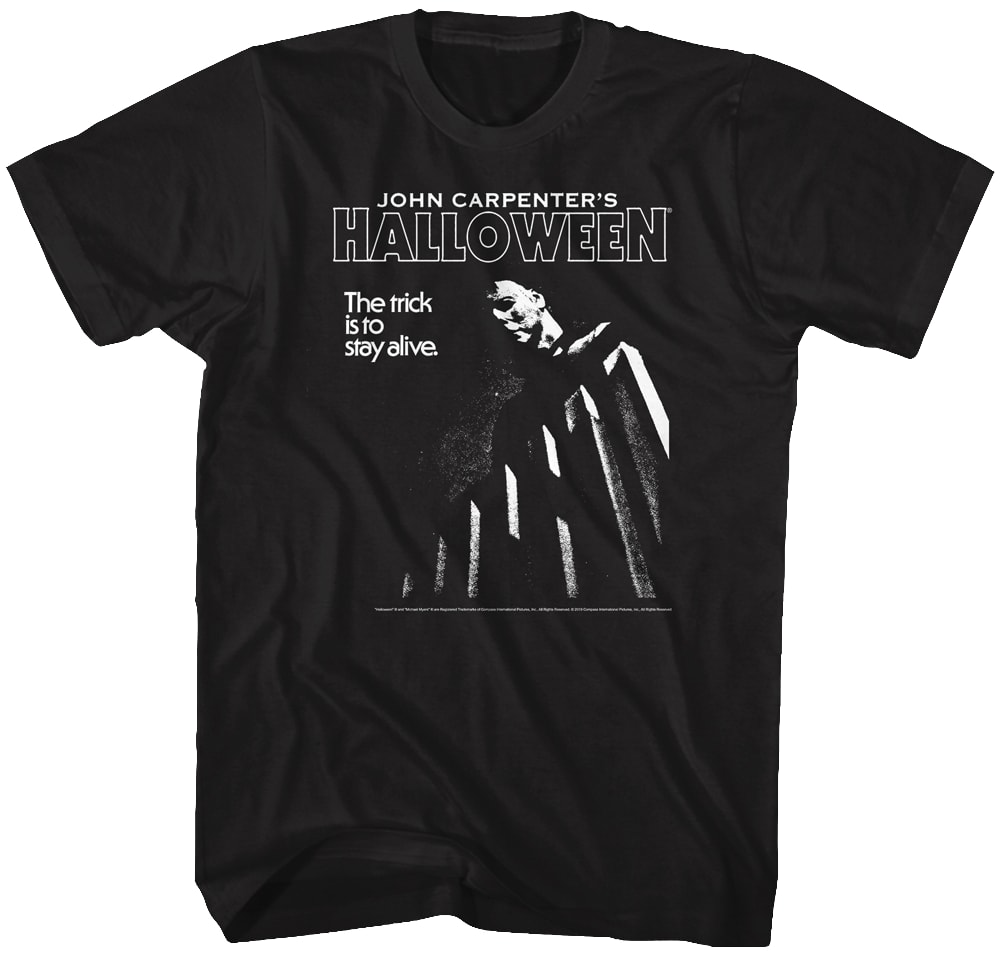 Black and White Halloween T-Shirt