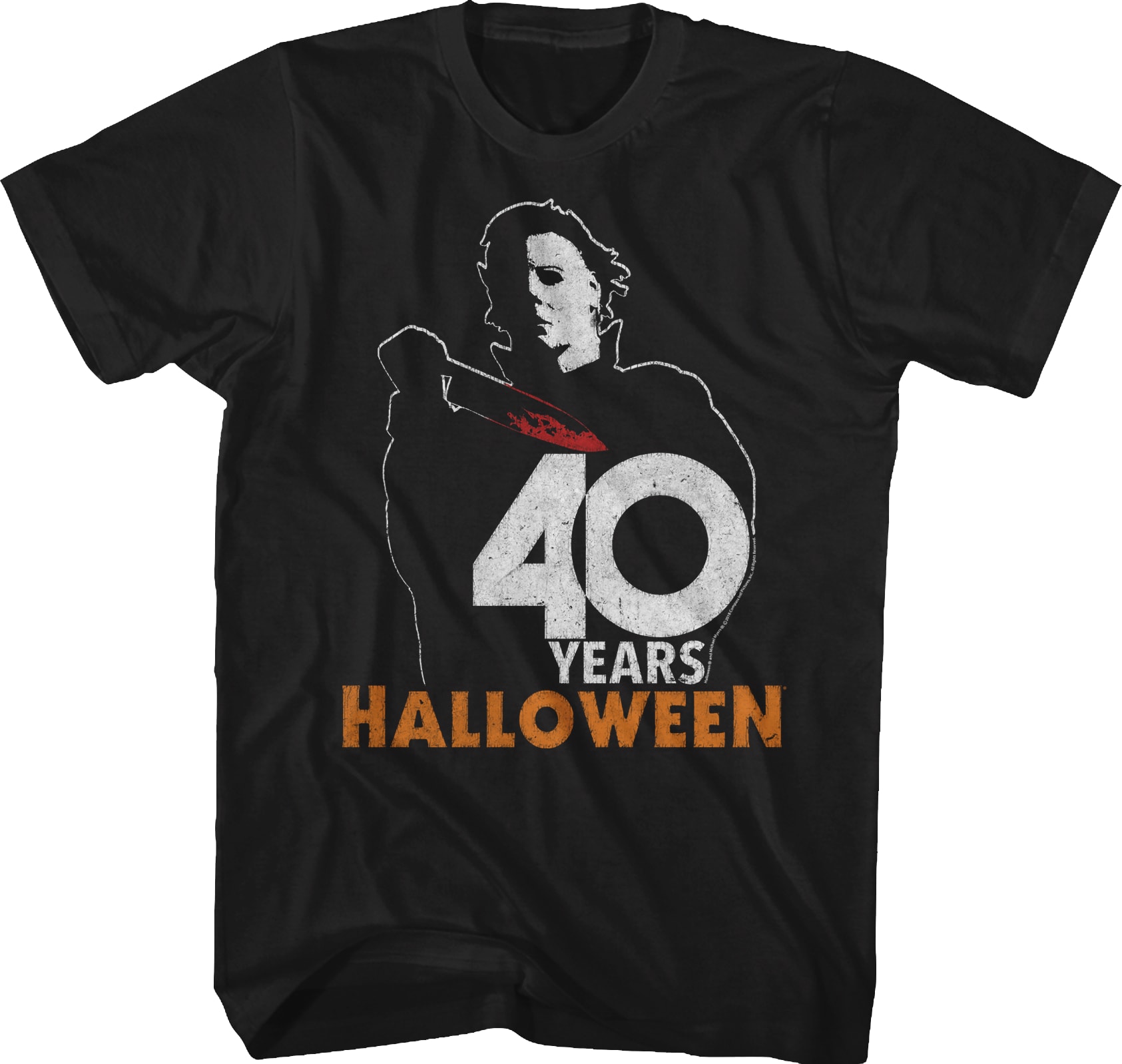 Michael Myers 40 Years Halloween T-Shirt