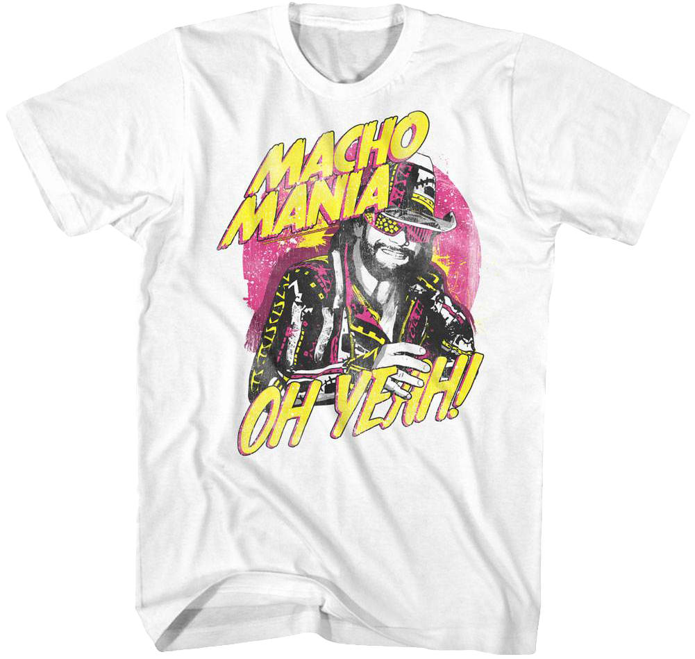 Macho Mania Oh Yeah Randy Savage T-Shirt