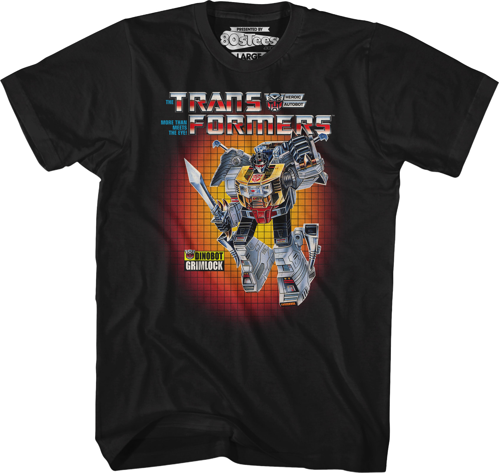Box Art Grimlock Transformers T-Shirt