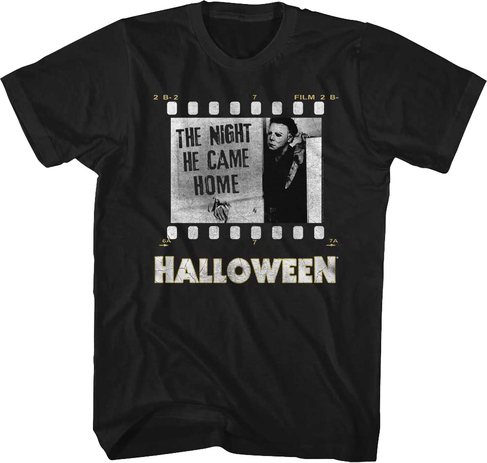 Film Reel Halloween T-Shirt
