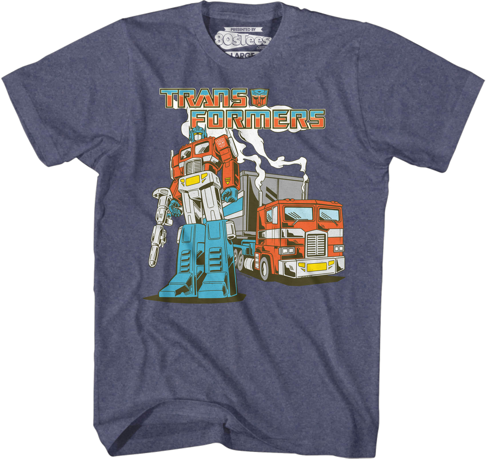 Retro Optimus Prime Transformers T-Shirt