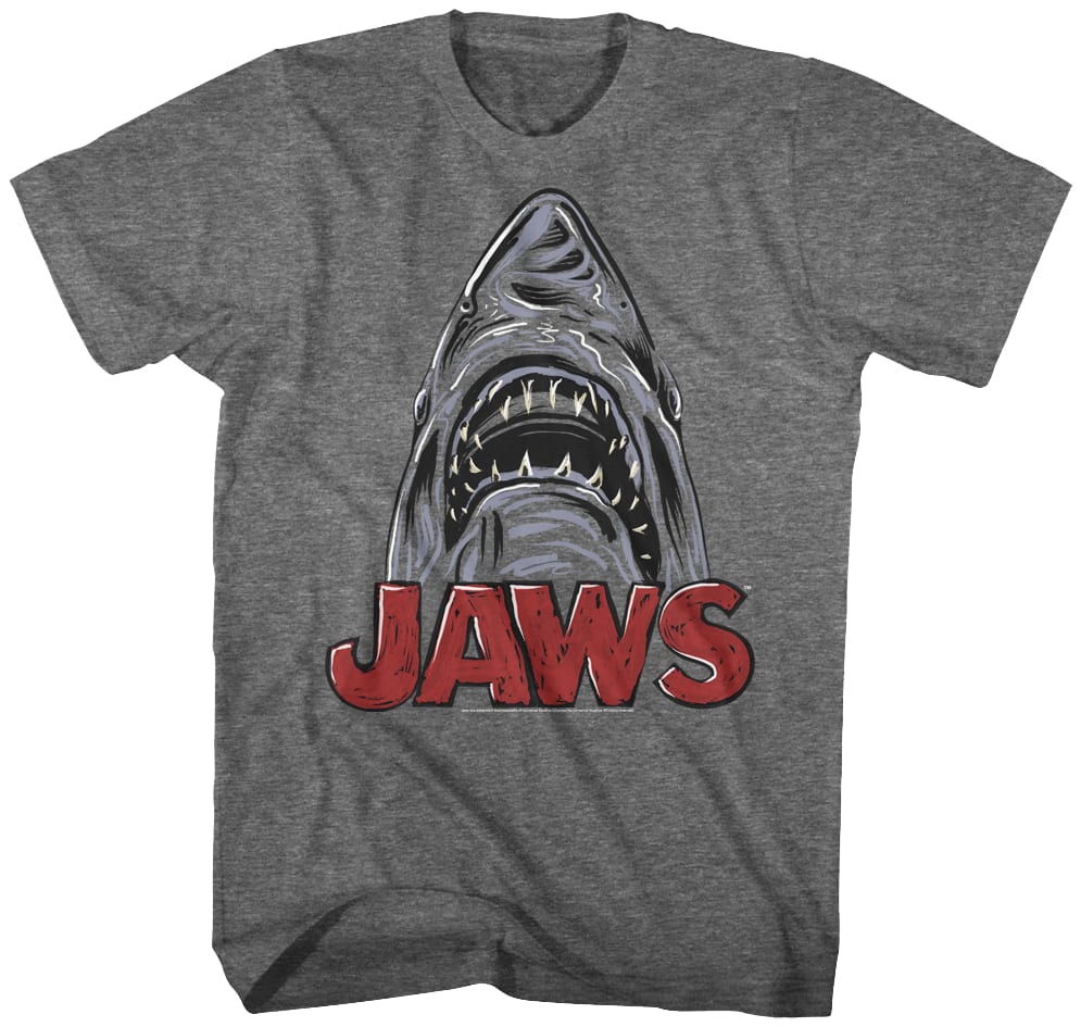 Shark Sketch Jaws T-Shirt