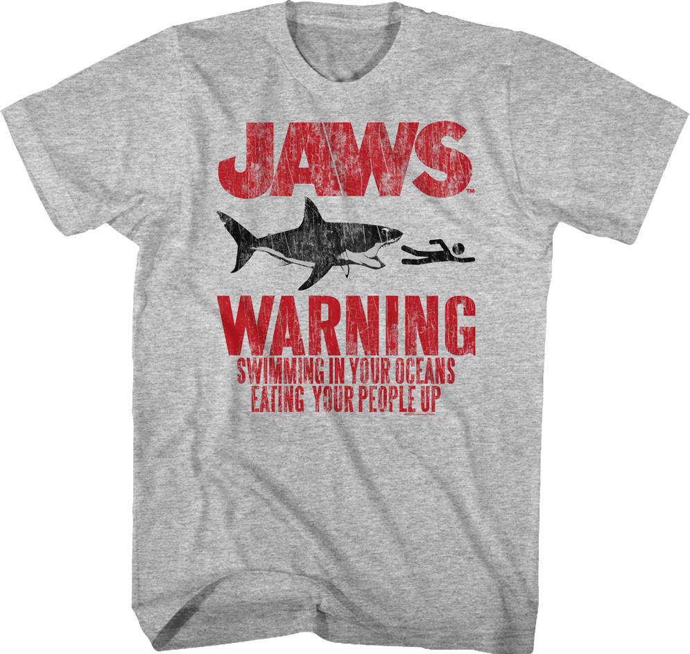 Warning Jaws T-Shirt