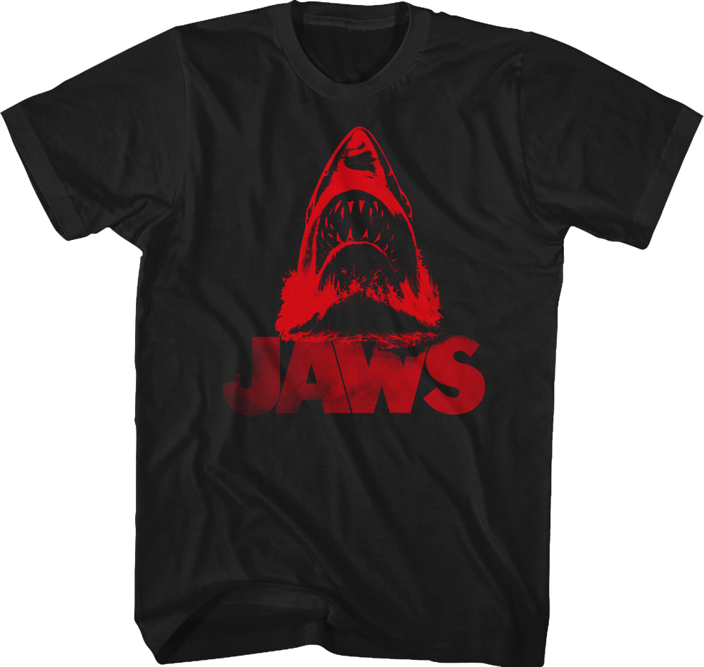 Red Shark Jaws T-Shirt