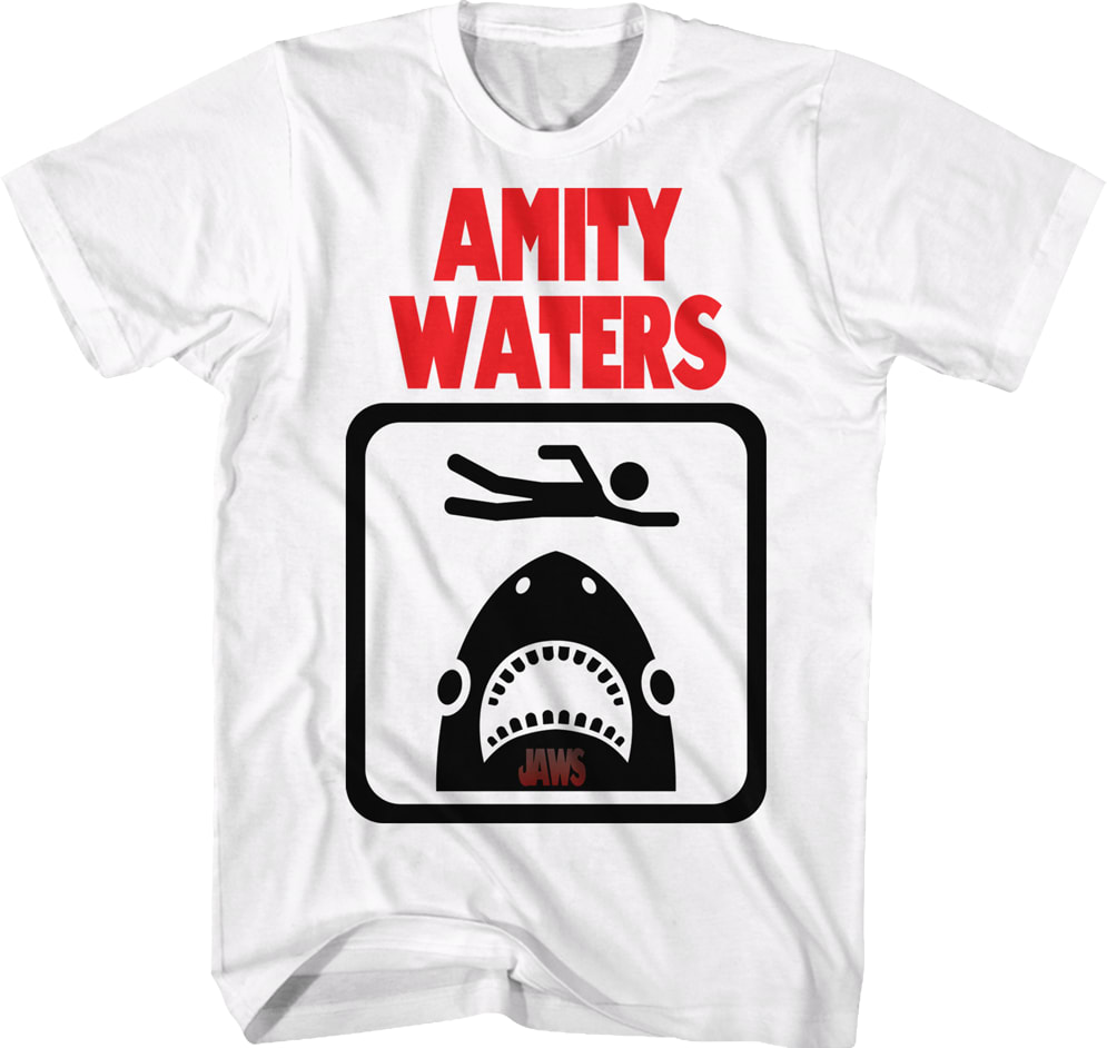 Amity Waters Jaws T-Shirt