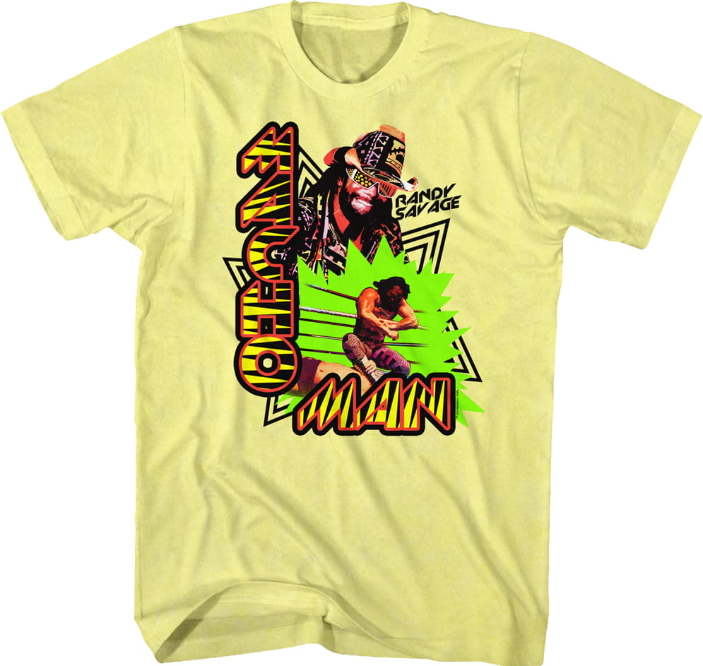 Collage Macho Man Randy Savage T-Shirt