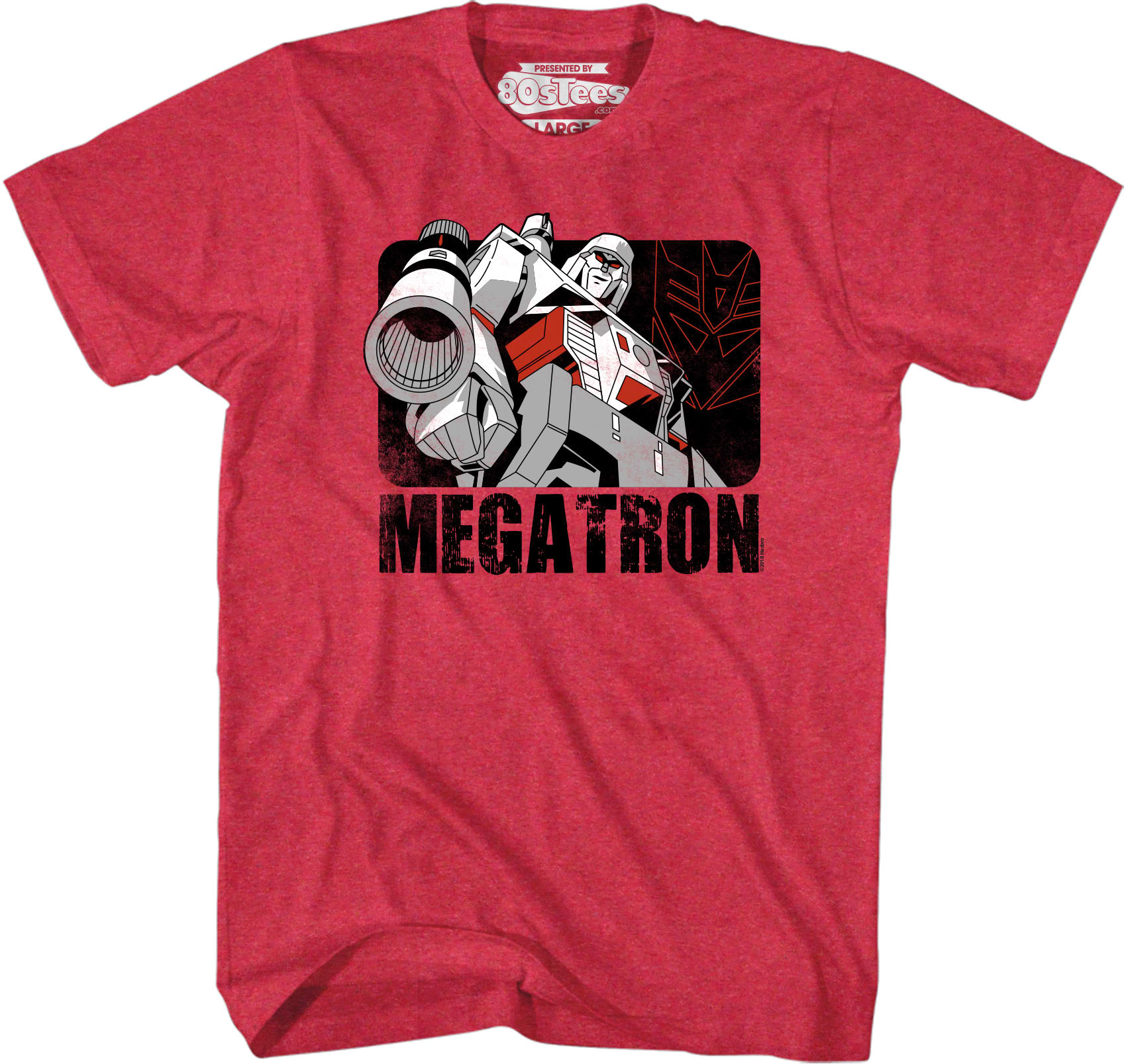 1986 Transformers Movie Such Heroic Nonsense Megatron T-Shirt
