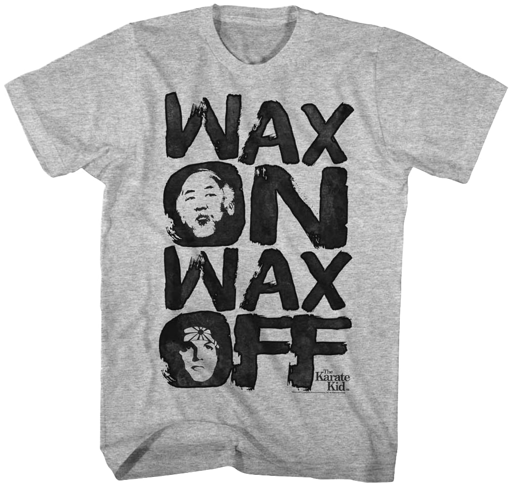 Wax On Wax Off Karate Kid T-Shirt