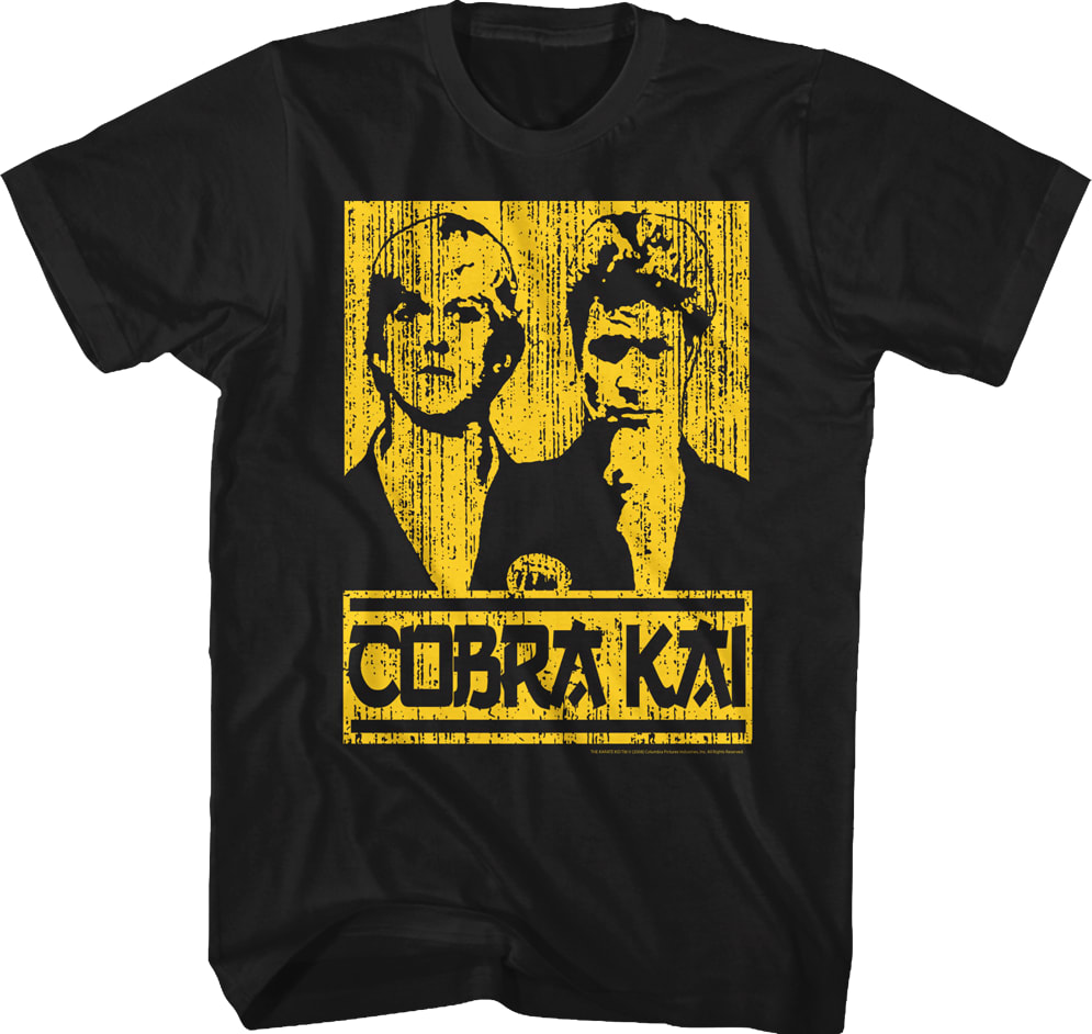 Cobra Kai Johnny and Kreese Karate Kid T-Shirt