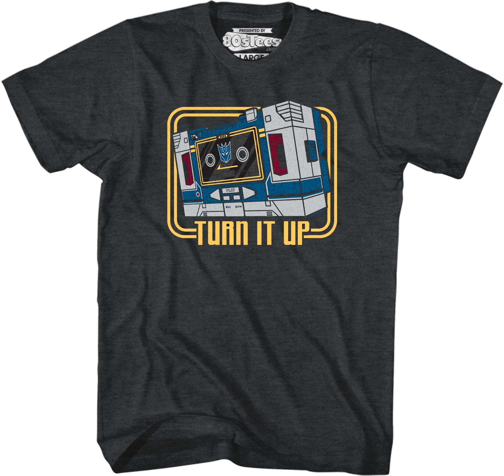 Soundwave Turn It Up Transformers T-Shirt