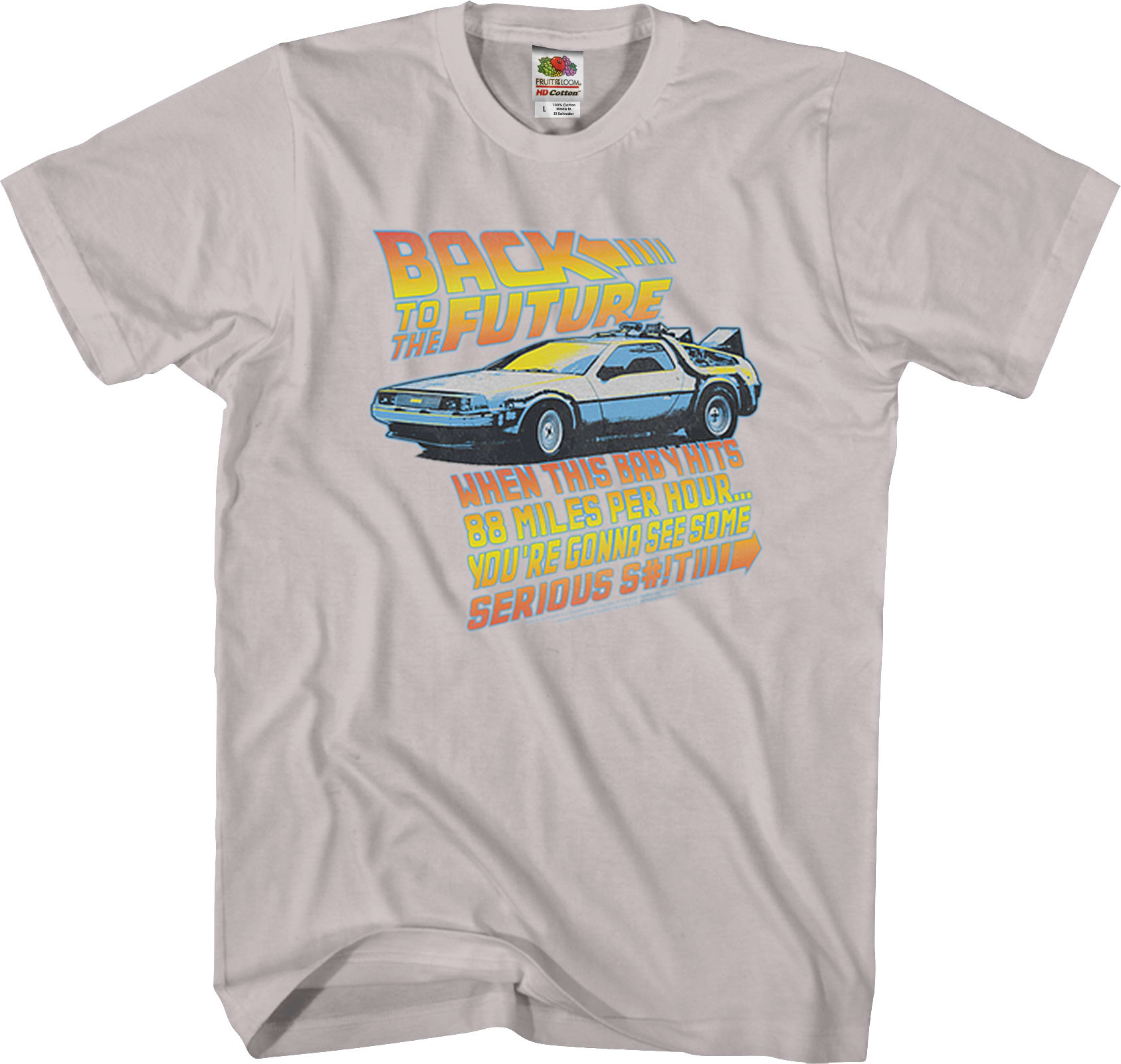 When This Baby Hits 88 Miles Per Hour Back To The Future T-Shirt