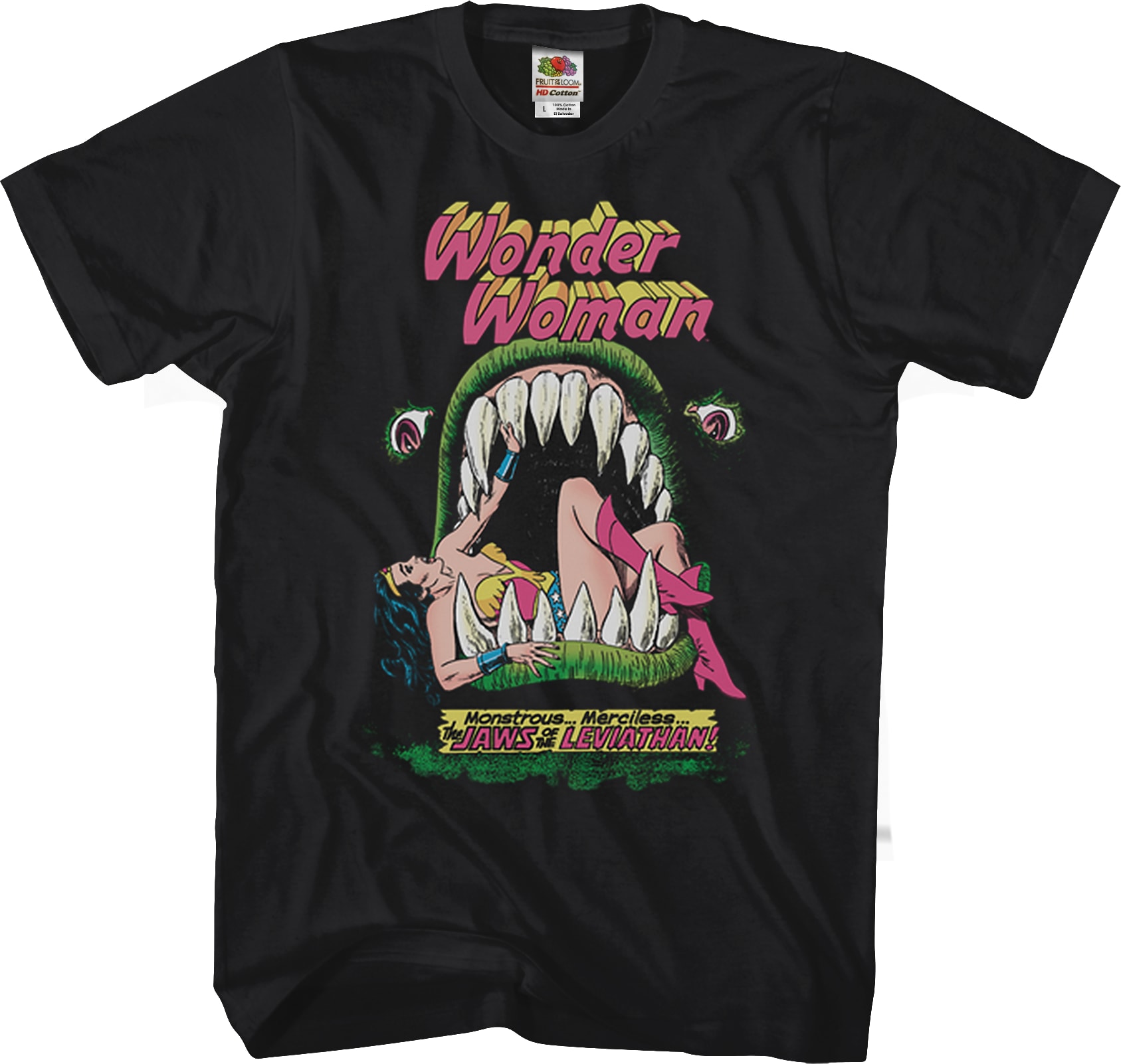 Jaws Of The Leviathan Wonder Woman T-Shirt