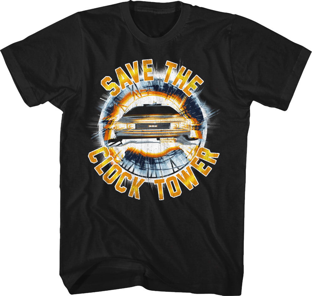 Save the Clock Tower Back To The Future T-Shirt