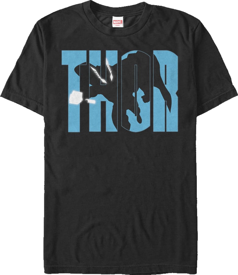 Marvel Thor Block Letters T-Shirt