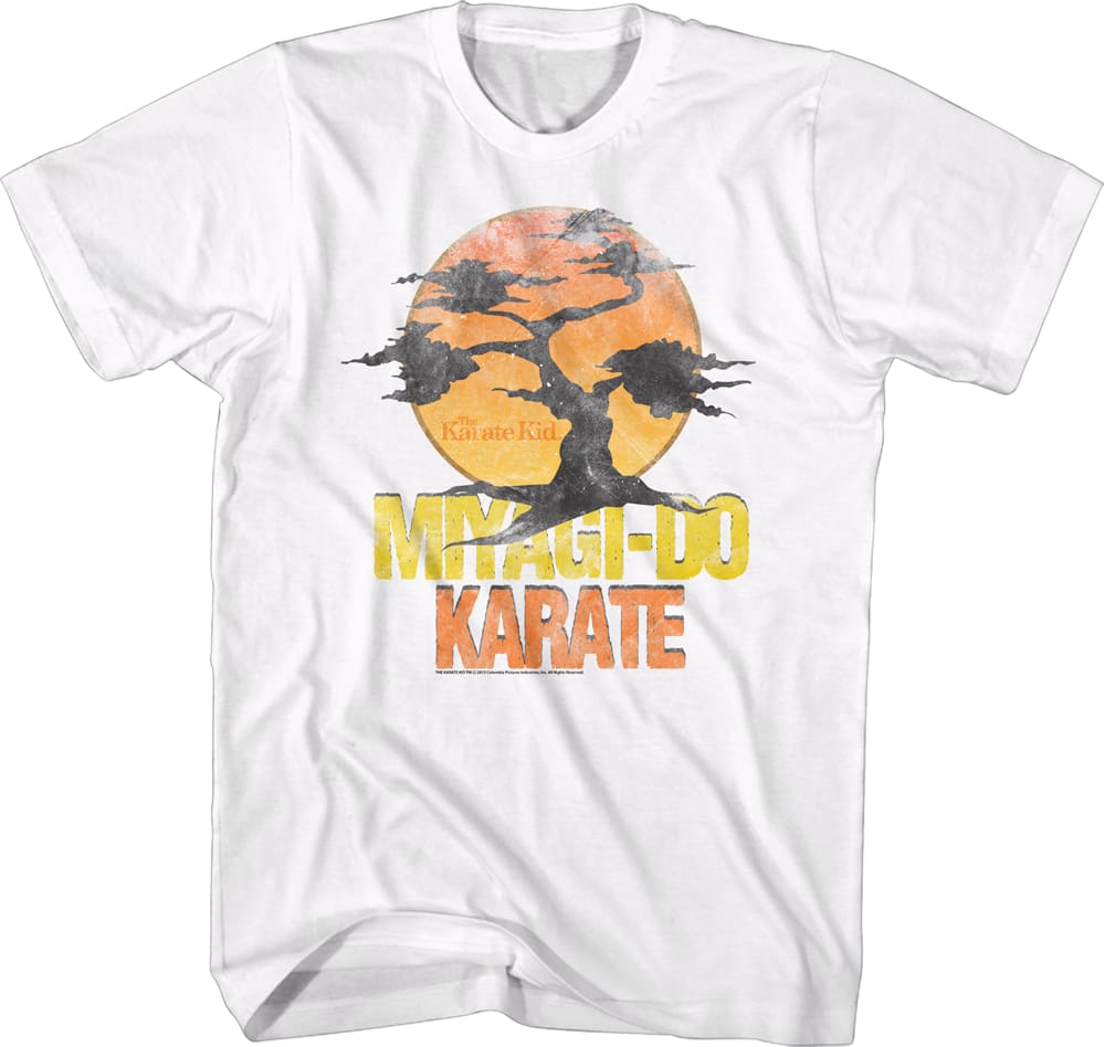 Silhouette Miyagi-Do Karate Kid T-Shirt