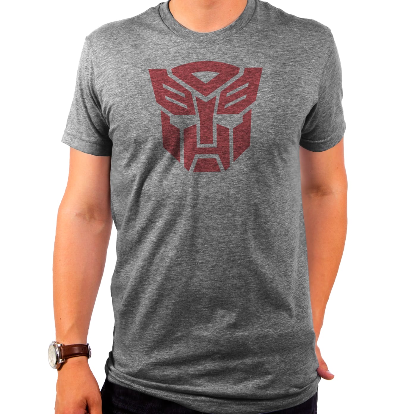 Transformers Autobot Logo Grey T-Shirt