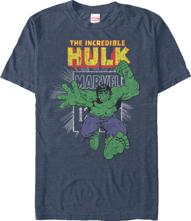 Marvel Stamp Incredible Hulk T-Shirt