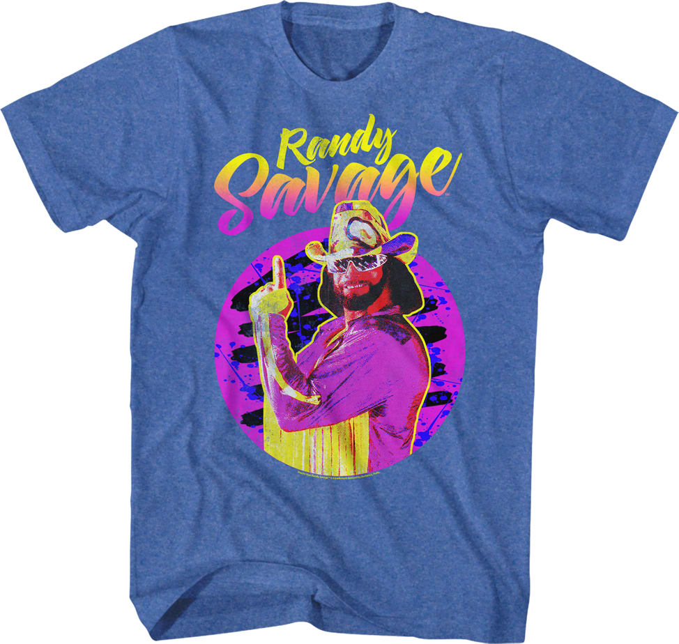 Distressed Macho Man Randy Savage T-Shirt