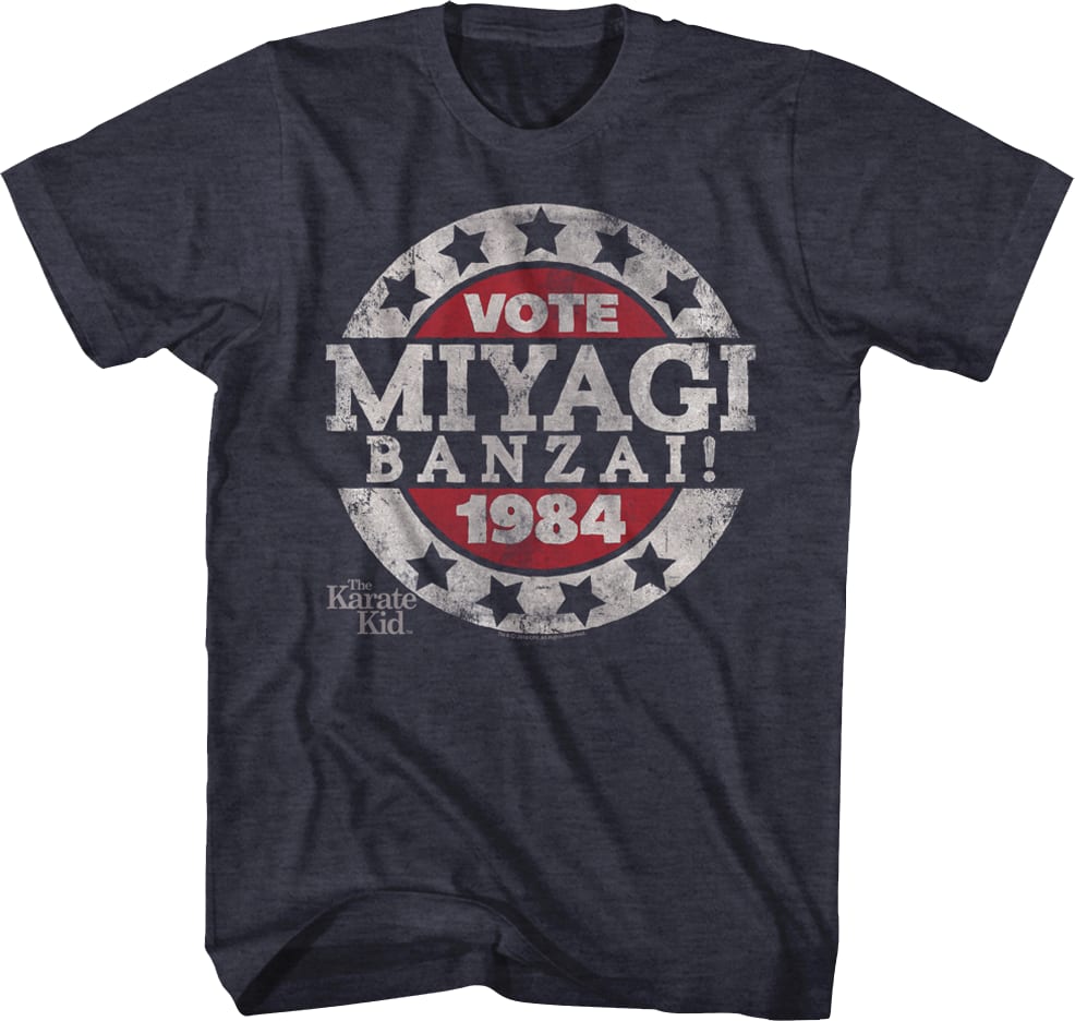 Vote Miyagi Karate Kid T-Shirt