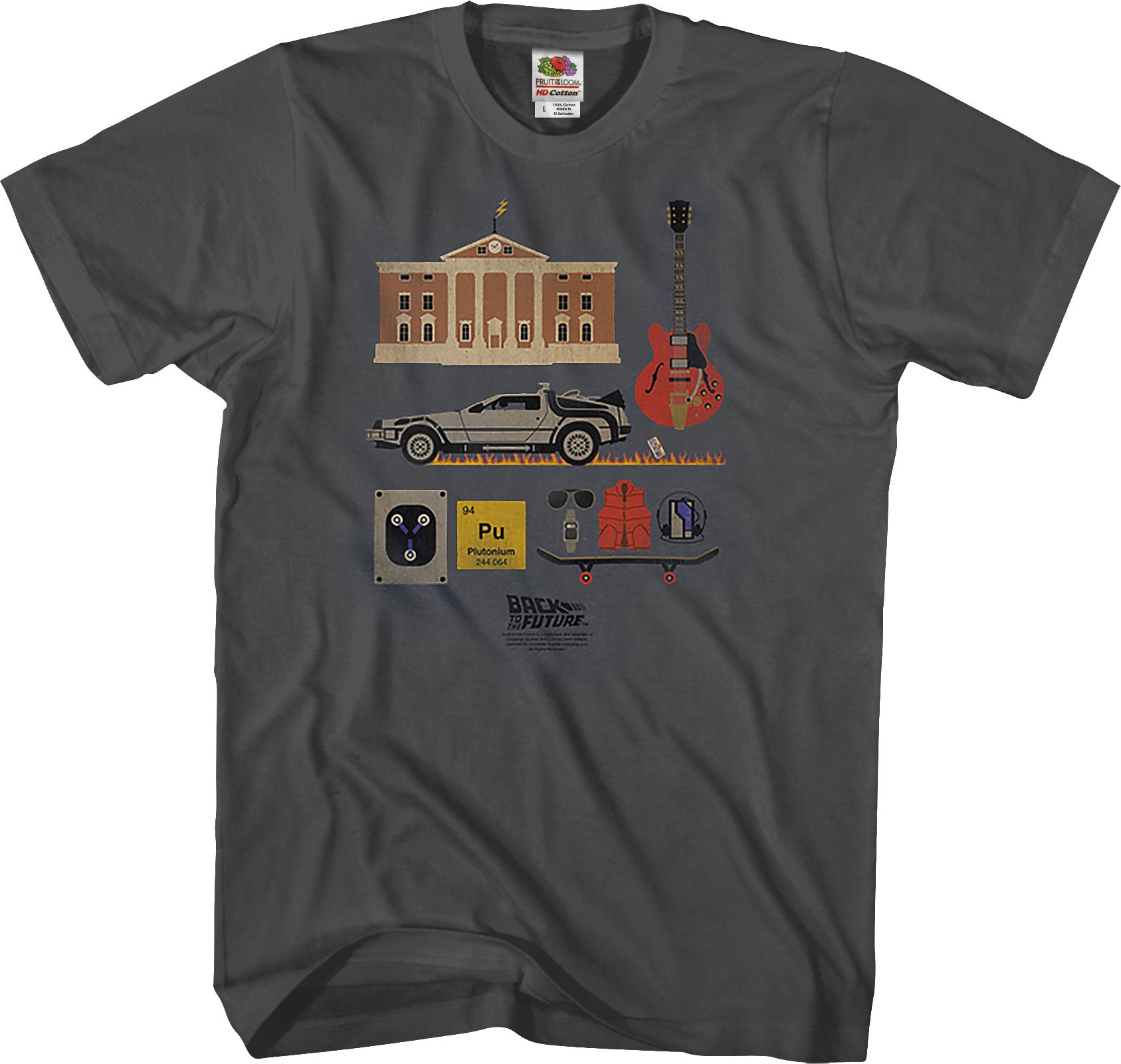 Back to the Future Items T-Shirt