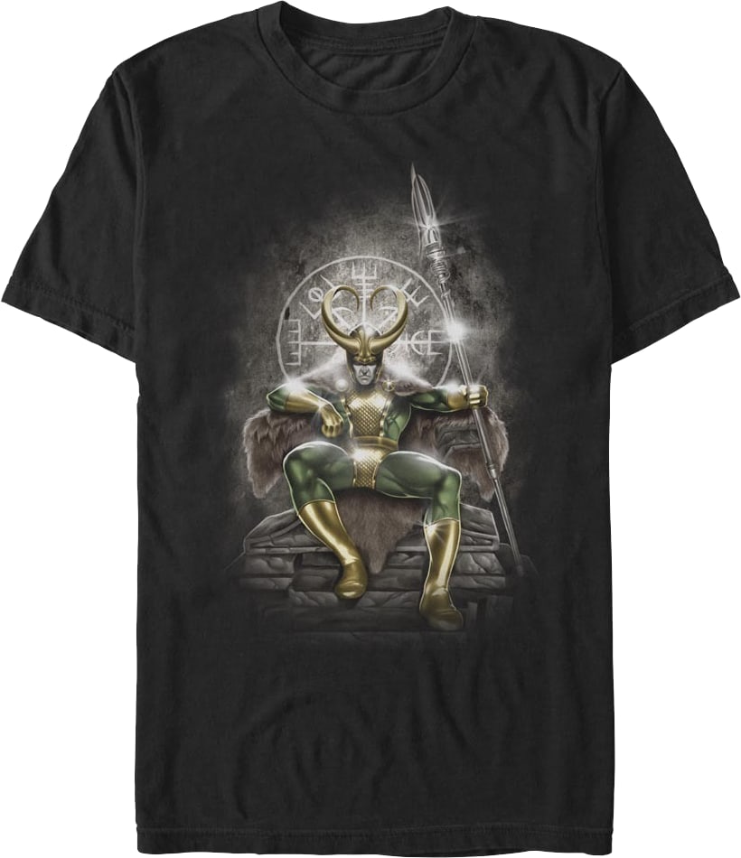 Marvel Loki Throne T-Shirt