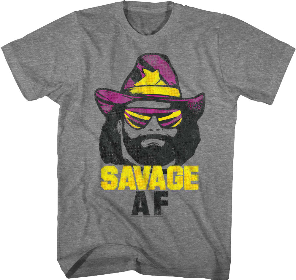 Savage AF Macho Man T-Shirt