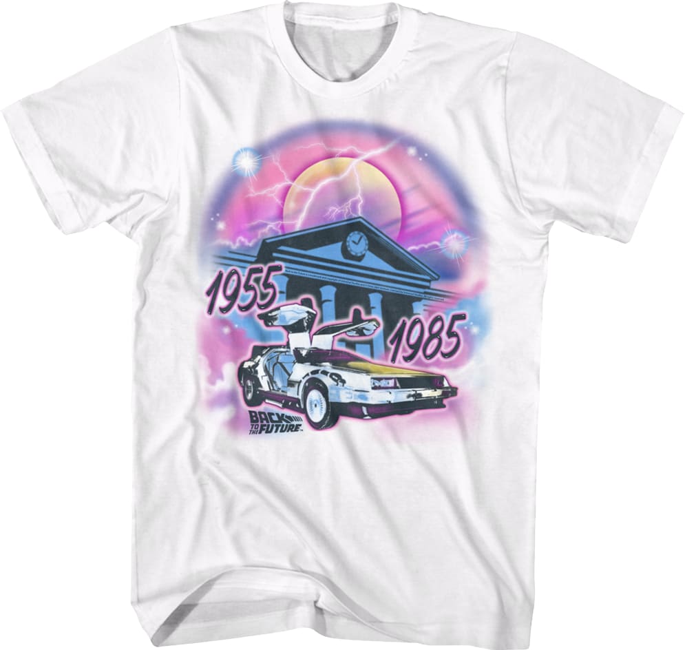 Airbrush Back To The Future T-Shirt