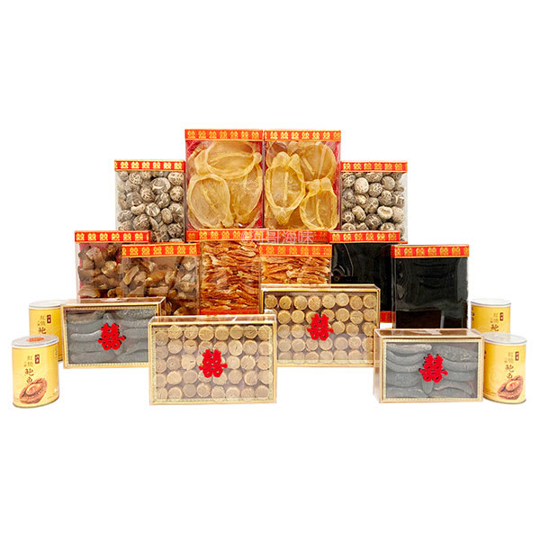 八星報喜過大禮海味籃 X 2籃 (8款海味)