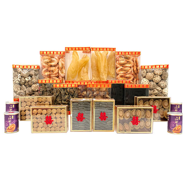 十全十美 過大禮海味籃 X 2籃 (10款海味)