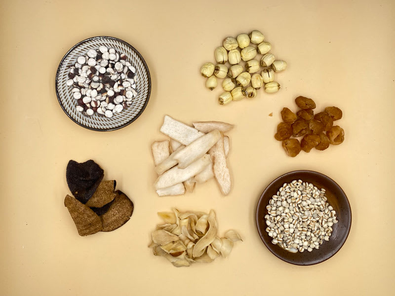 清補涼健脾湯 (4-6人份量)