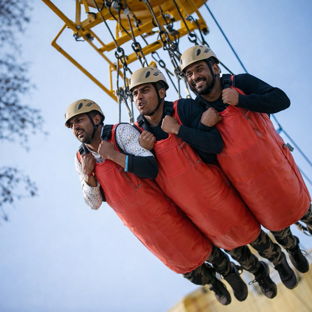 Bungee Jump + Flying Fox (Tandem) image 3
