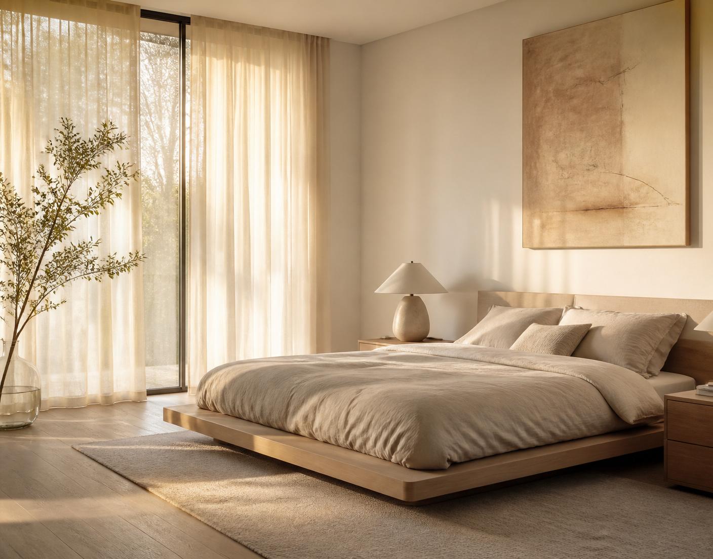 Bedroom - Linen · low light